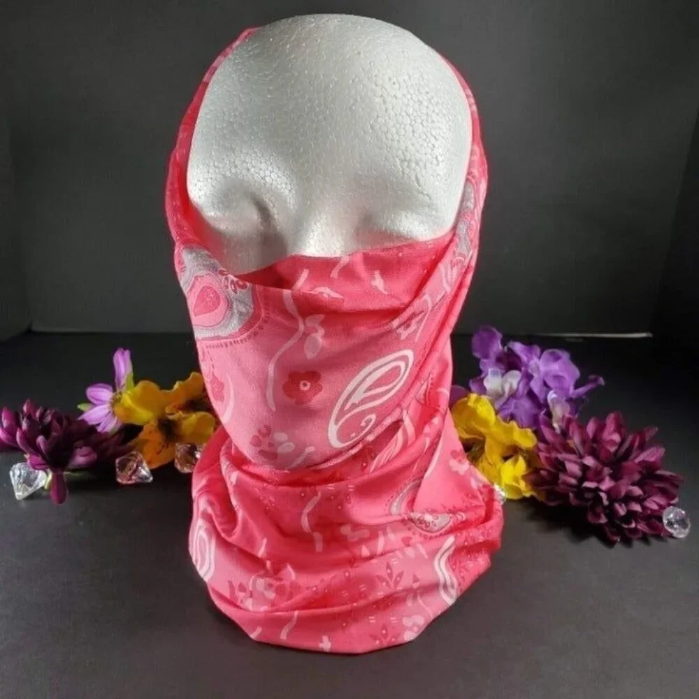 Head Wrap Scarf Hairband Gaiter Ski Mask Seamless Bandana Head Wear Turban